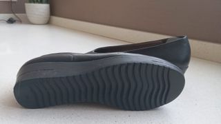 Zapatos Plumers Negros Mujer