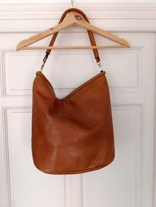 Bolso de piel Lardieri marrón