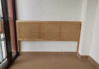Cabecero Cama Cesca Rattan y Madera