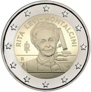 Italia 🇮🇹 2 euros 2024 - Rita Levi Montalcini