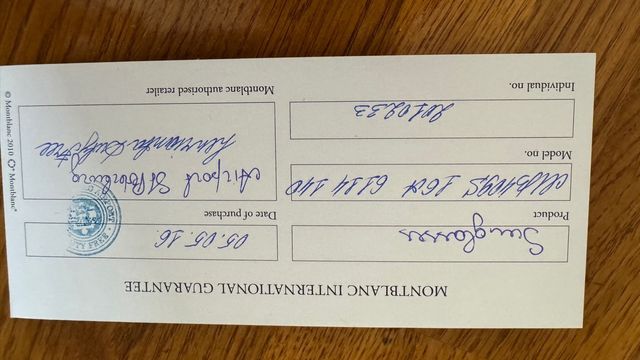 Gafas Montblanc Aviador Vintage Plata