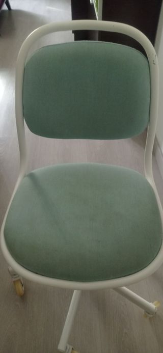 Silla de escritorio infantil verde