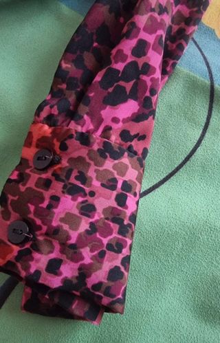 Vestido Zara estampado serpiente T.XS/S