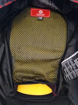 Chaqueta Moto Negra ARMURE