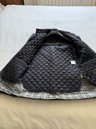 Cazadora Belstaff Negra. Chaleco incluido 