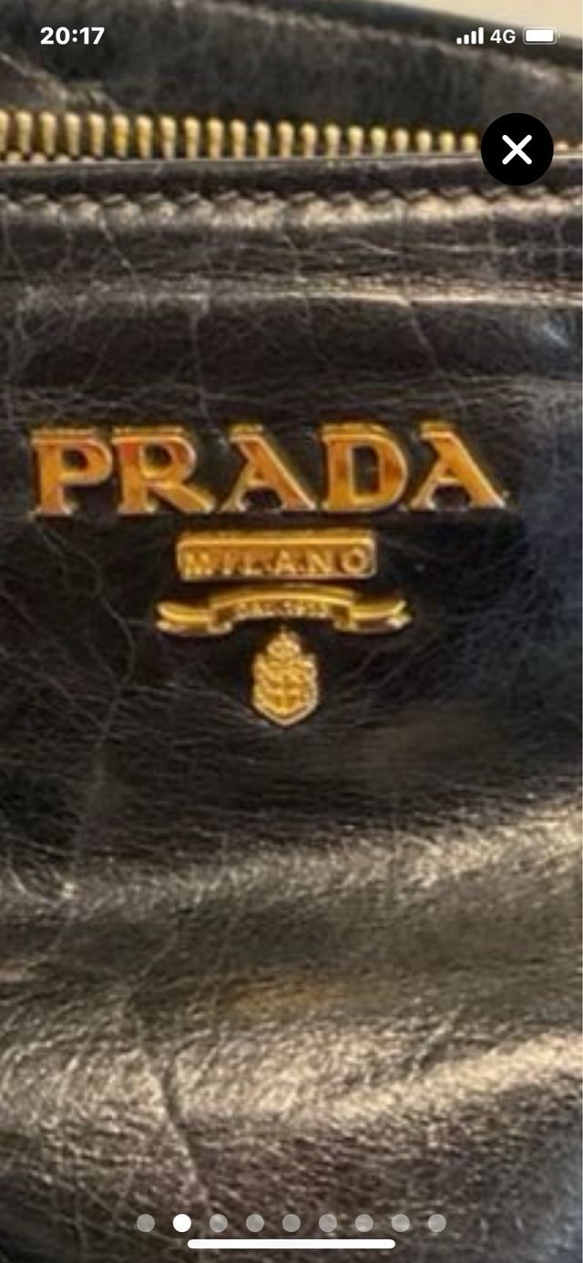 Borsa Prada Nera Pelle