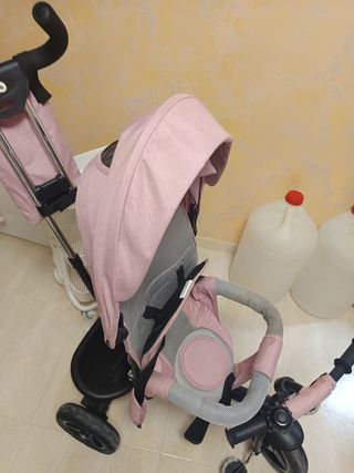Triciclo Kinderkraft rosa