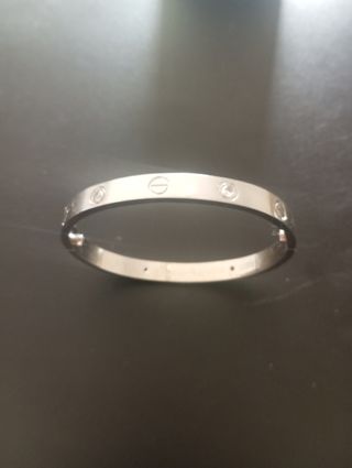 Pulsera Cartier Acero Inoxidable 