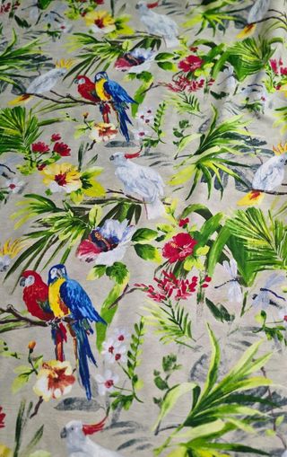 Tessuto cotone-poliestere tropici