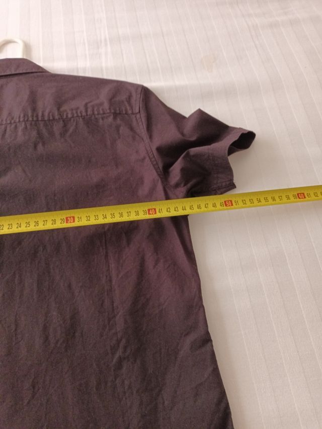 Camisa Guess Manga Corta Negra