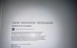 MacBook Air M4 precintado