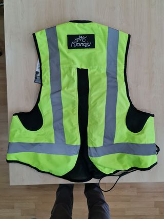 Chaleco airbag seguridad alta visibilidad