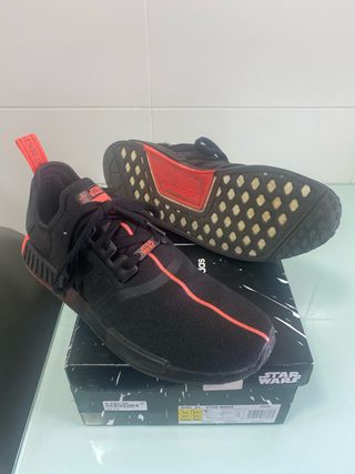 Adidas Star Wars NMD R1 Zapatillas Negras Rojas