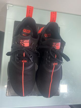Adidas Star Wars NMD R1 Zapatillas Negras Rojas