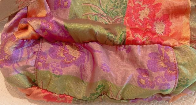 Paola C Borsa a mano/tracolla fantasia floreale 