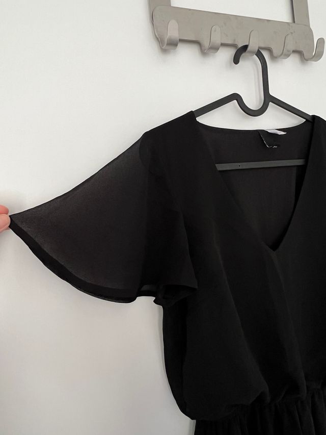 Vestido Negro H&M Talla S