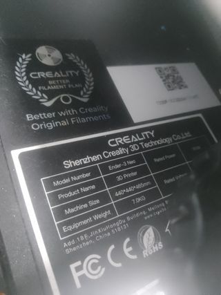 Impresora 3D Creality Negra