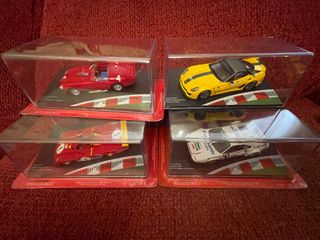 Lote 4 ferraris referencia 2. Escala 1/43