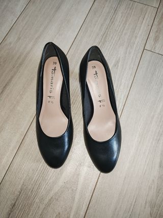 Scarpe Tamaris donna nere EU 39 US 81/2 F 1/2