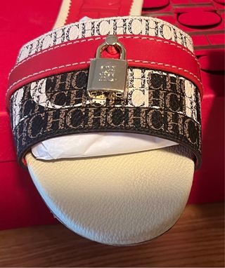 Sandalias CH Mujer Rojas y Marrones