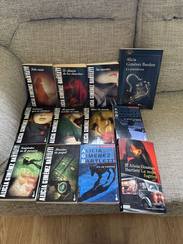 12 libros nuevos de Alicia Giménez Bartlett