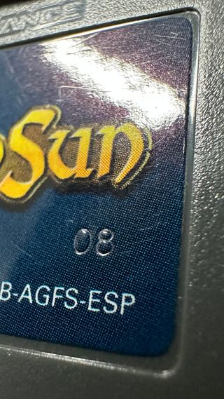 Golden Sun La Edad Perdida ORIGINAL GameBoy