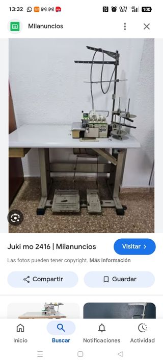 Máquina de coser industrial Kansai Special