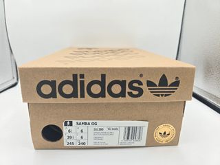 Adidas Samba OG Crystal White Preloved Red  39