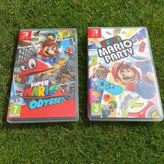 Mario Party y Mario Odyssey Nintendo Switch