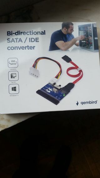 Convertidor SATA/IDE Bi-direccional Gembird