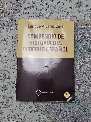 COMPENDIO DE HISTORIA DE DERECHO ESPAÑOL