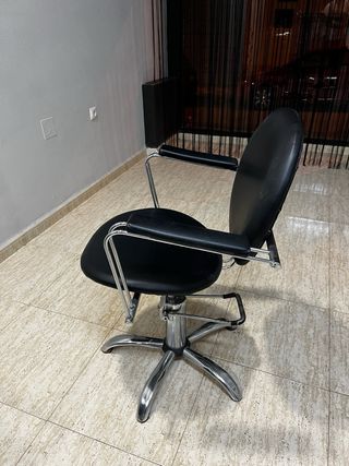 Sillón de peluquería hidráulico