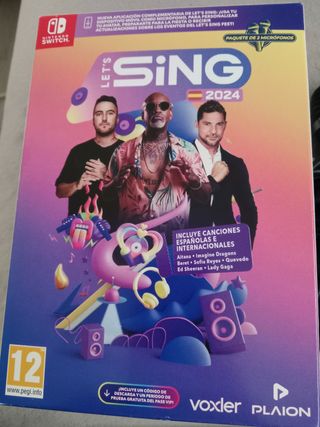Juego Nintendo Switch Let's Sing 2024