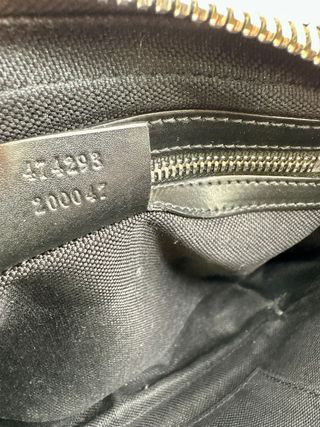Riñonera Gucci Negra y Gris