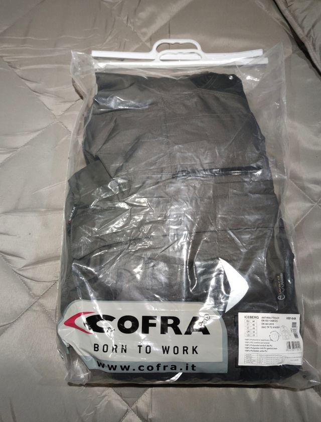 "Cofra Iceberg" giubbotto da lavoro tg. S/M
