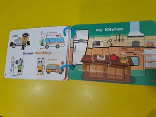 Libro de actividades infantil y 2 puzzle 
