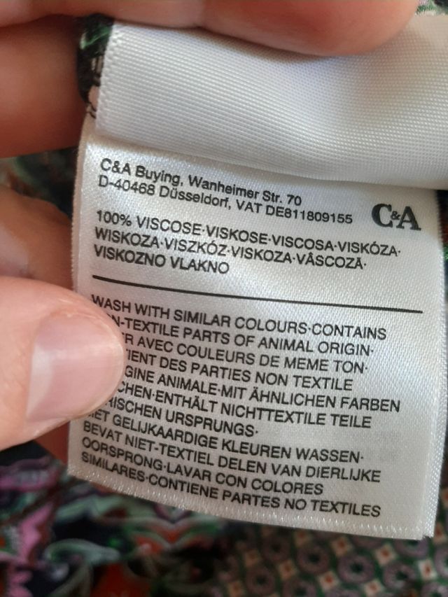 Tuta abito lungo fantasia patchwork