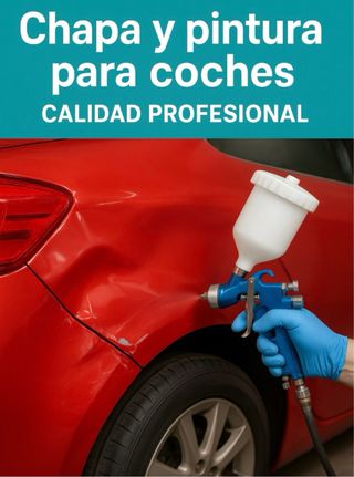 Chapa y pintura para coches