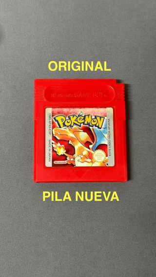 Pokemon Rojo ORIGINAL GameBoy
