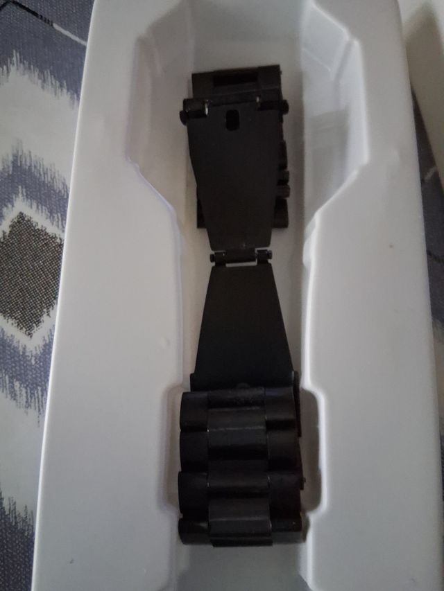 Smartwatch Negro y Naranja b8