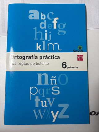 Ortografía práctica, 6 Primaria