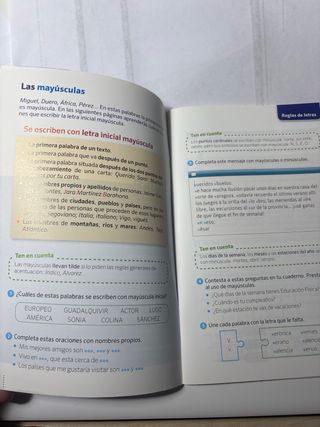 Ortografía práctica, 6 Primaria