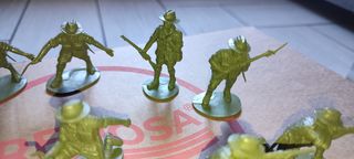 11 Soldatini plastica verdi Australiani