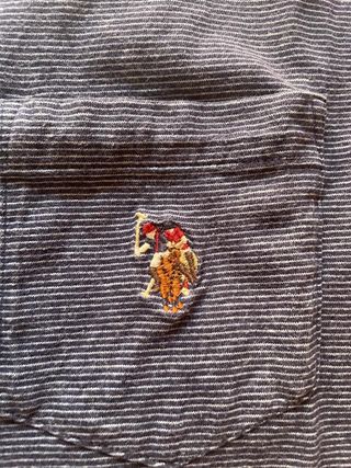 Camiseta Polo Ralph Lauren Azul Rayas
