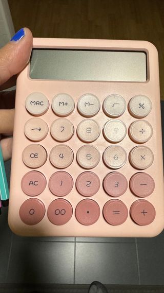 Calculadora rosa