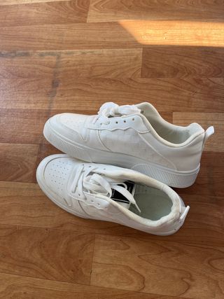 Lote 2 pares zapatillas Nike Air Force 1 blancas