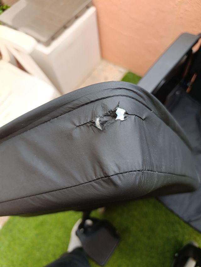 Silla de ruedas plegable autopropulsada