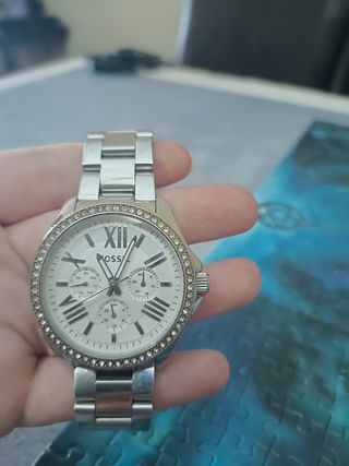 Reloj Fossil Cecile Plateado 
