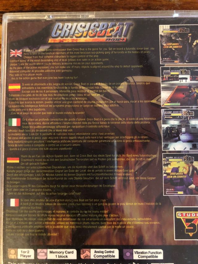 CRISISBEAT para Ps1