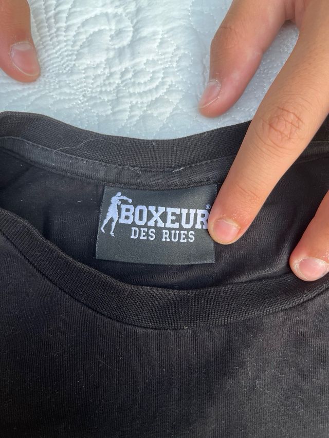 Camiseta Boxeur Des Rues Negra